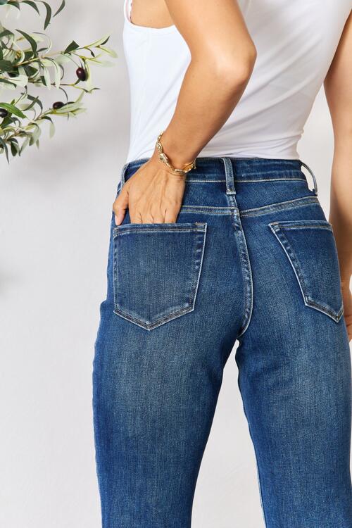 BAYEAS Cropped Straight Jeans