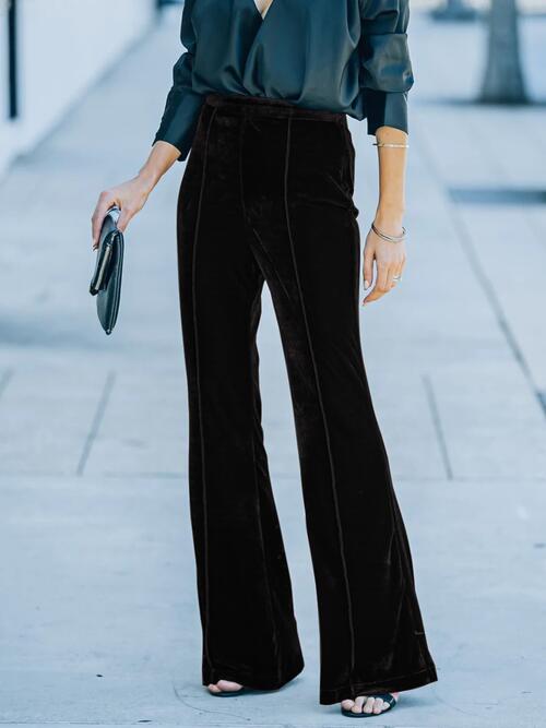 High Waist Flare Pants